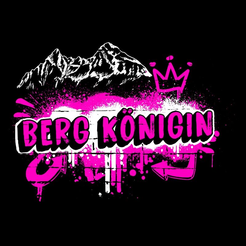 Graffitti psd Berg königin2
