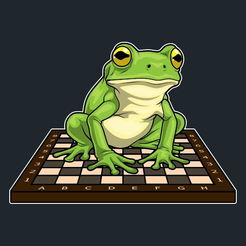 Jeu d’échecs Frog Chessboard