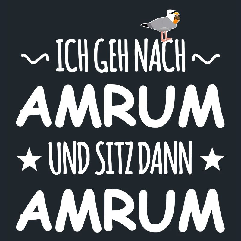 Amrum mit Schnaps Möwe