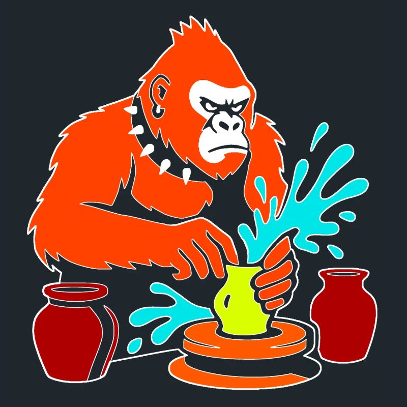 Gorilla Pottery Splash Studio