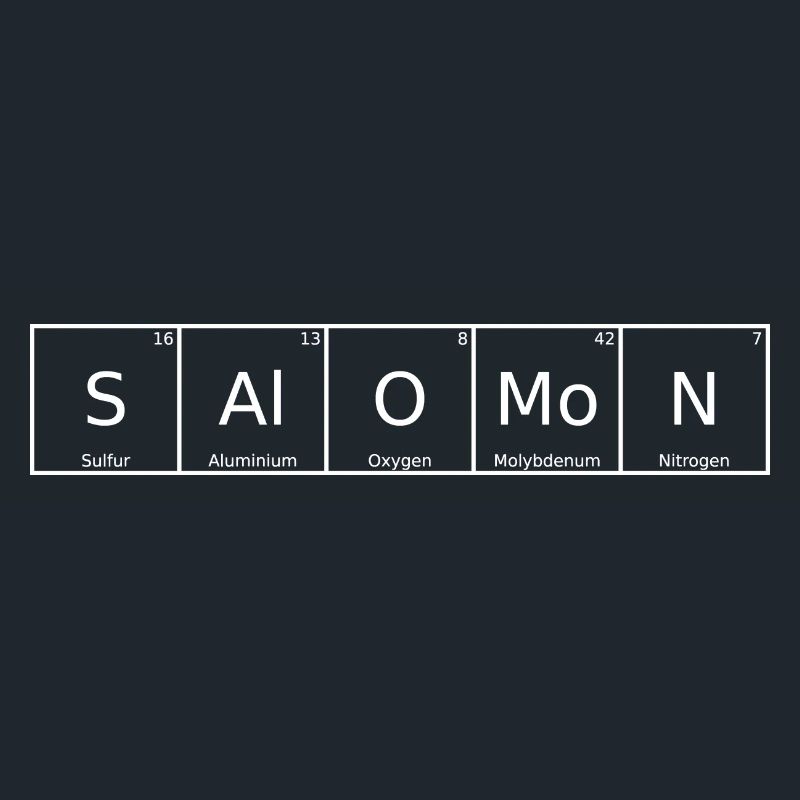 Salomon Name First Name Chemistry Periodic Table Element