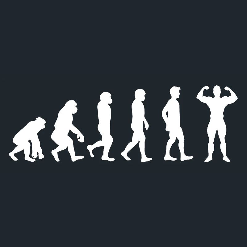 Evolution Bodybuilder weiß