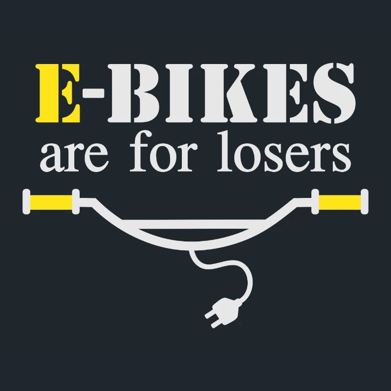 Les vélos électriques sont pour les perdants