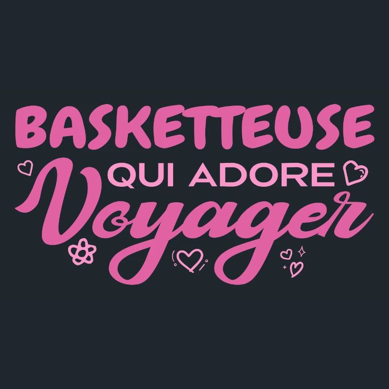 Basketteuse globe-trotteuse passionnée de voyages
