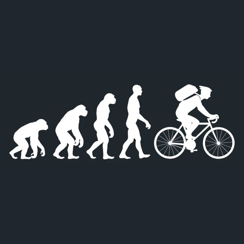 Vélo Evolution Cycliste Vélo Biker Cyclisme