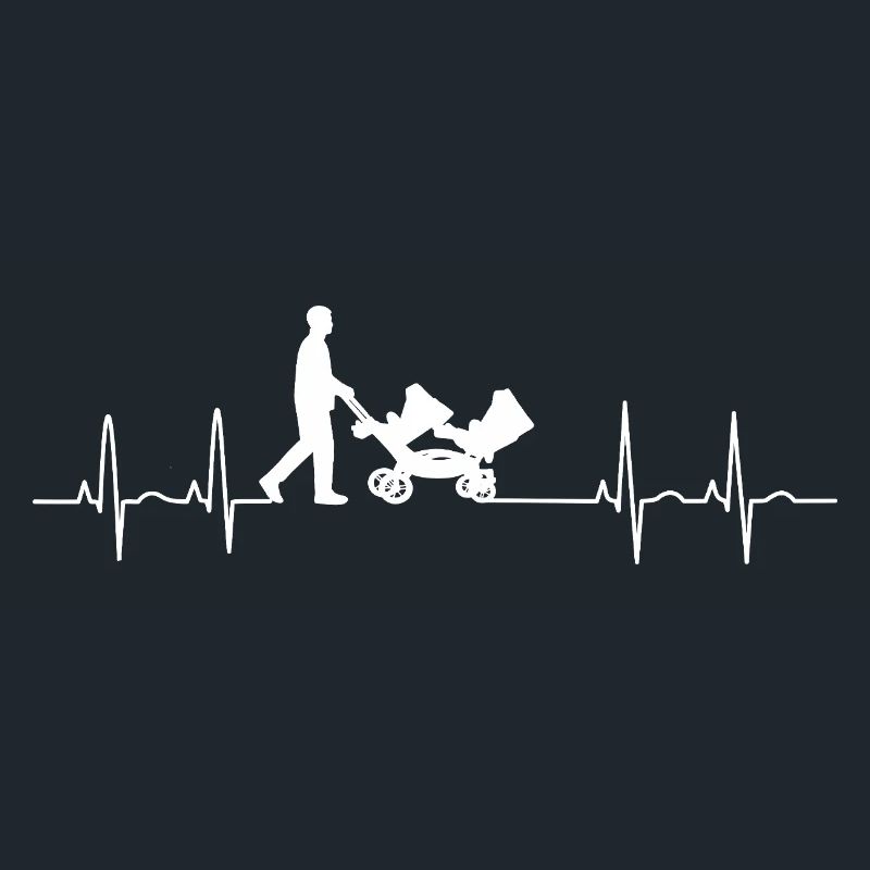 Heartbeat Stroller Gemini Cardiogram
