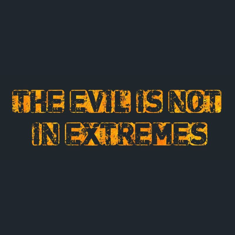 Le mal n’est pas dans les extrêmes