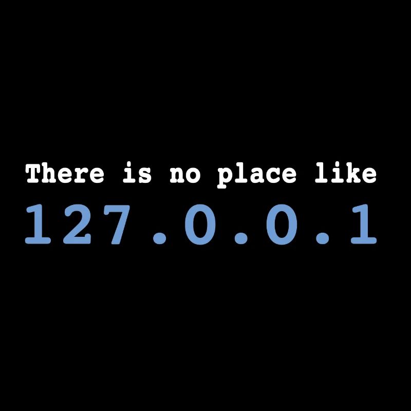 There is no Place Like 127.0.0.1 Programmierer