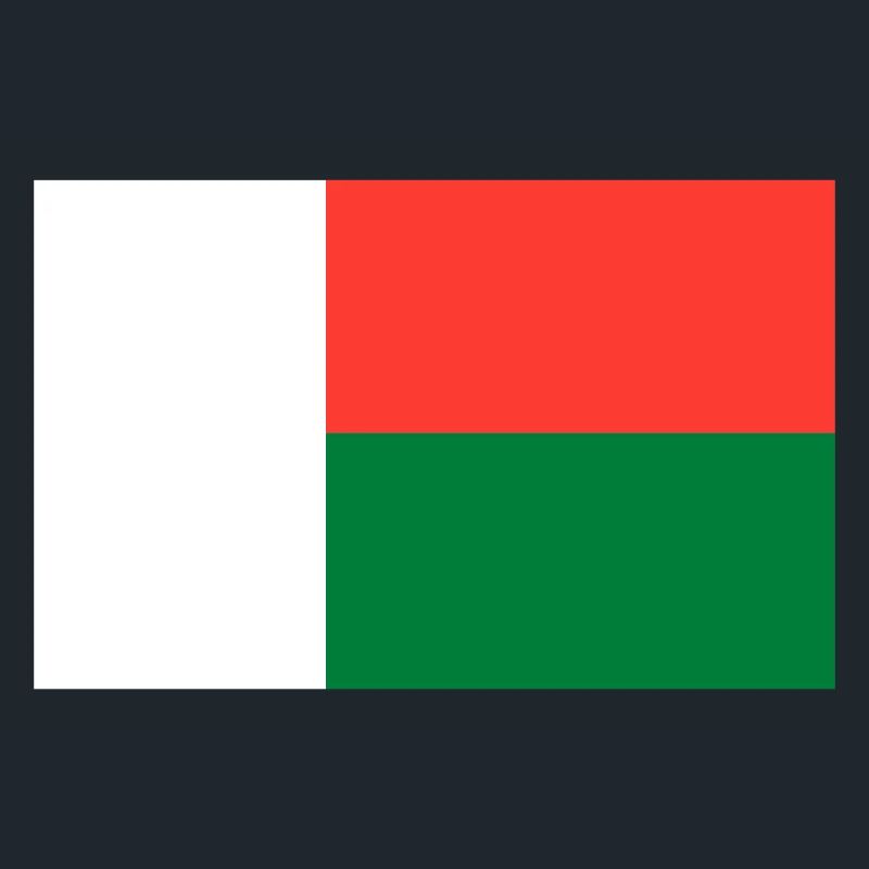 Drapeau de Madagascar