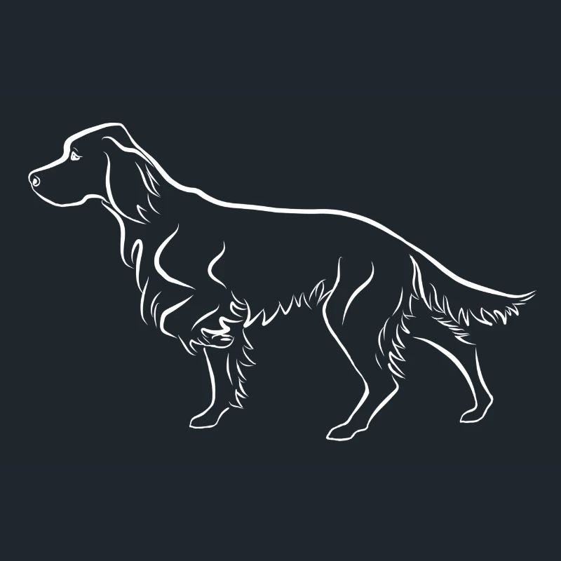 Setter above