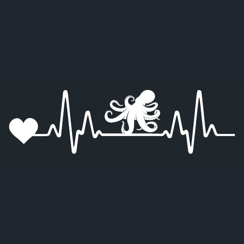 Squid Heartbeat Octopus