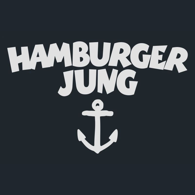 Hamburger Jung mit Anker