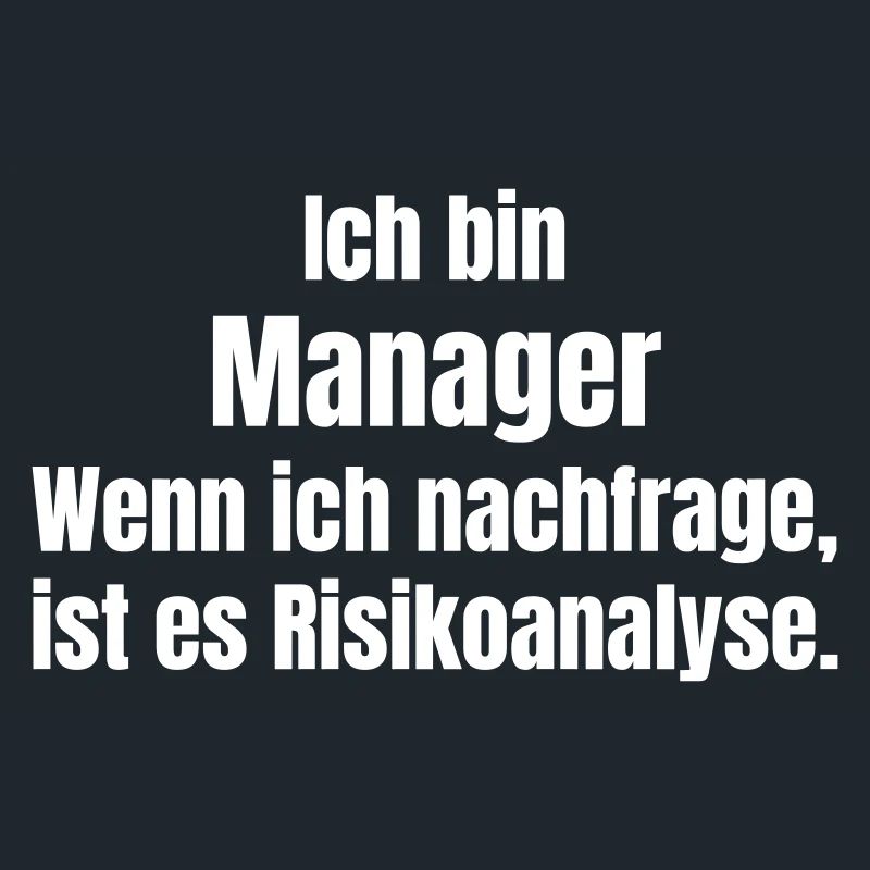 Ich bin Manager Risikoanalyse