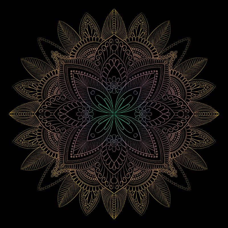 Colorful Mandala Design