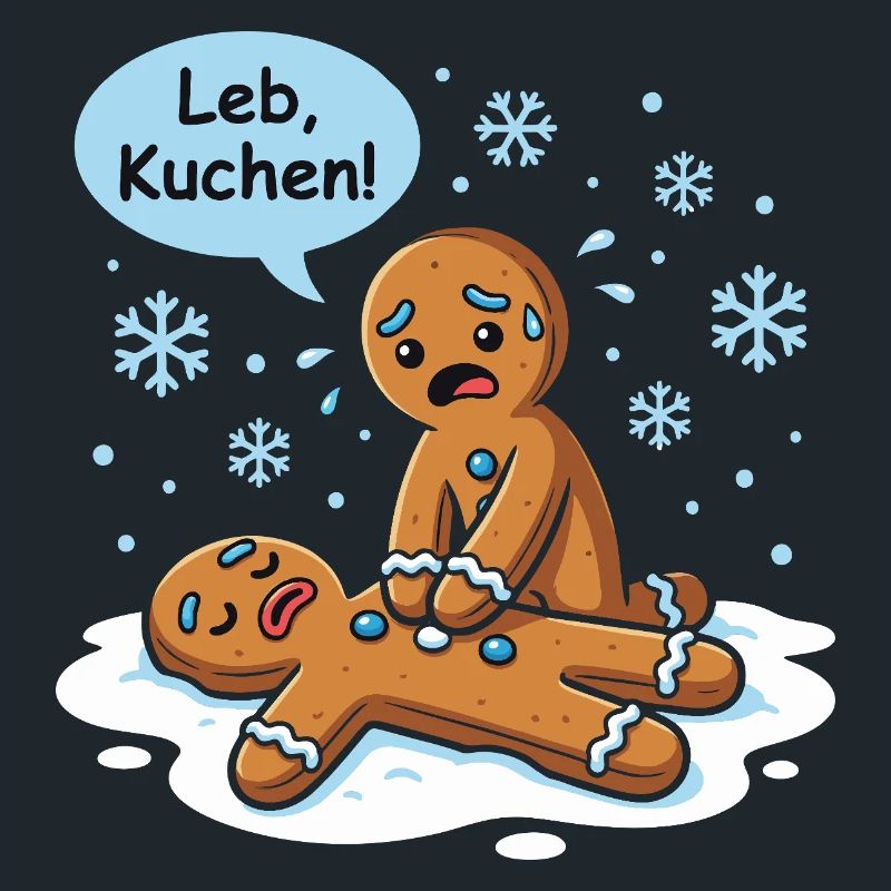 Leb Kuchen Funny German Gingerbread Pun