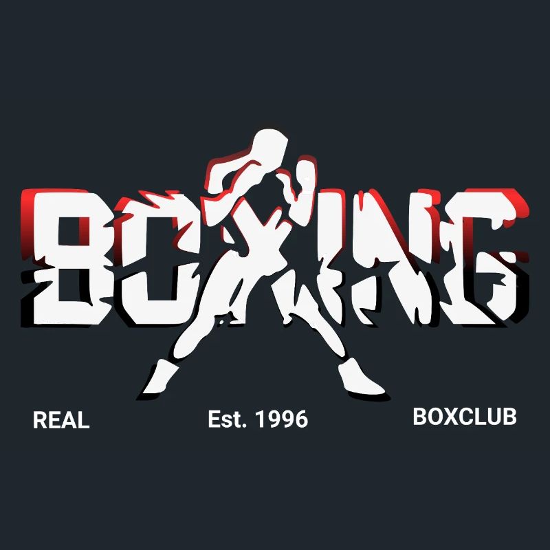 Logo boxe boxe