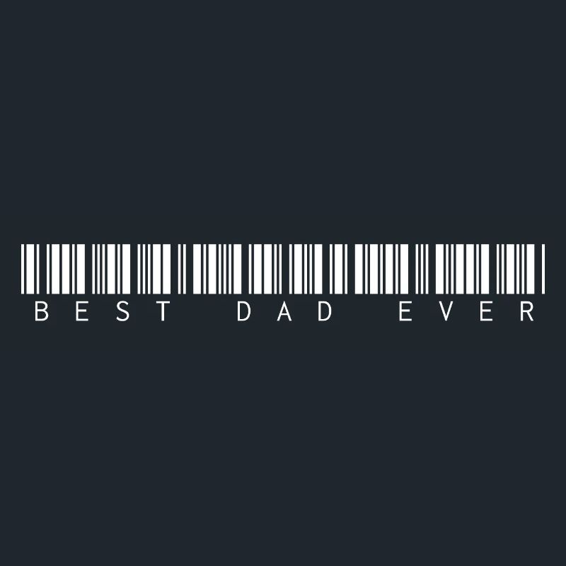 Bester Papa aller Zeiten Barcode