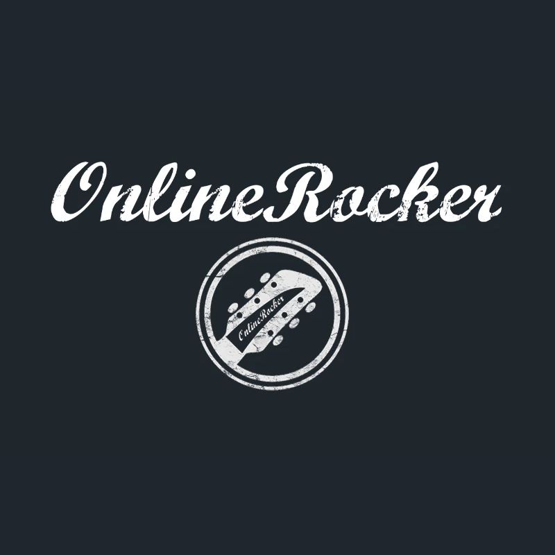 OnlineRocker Guitar Logo