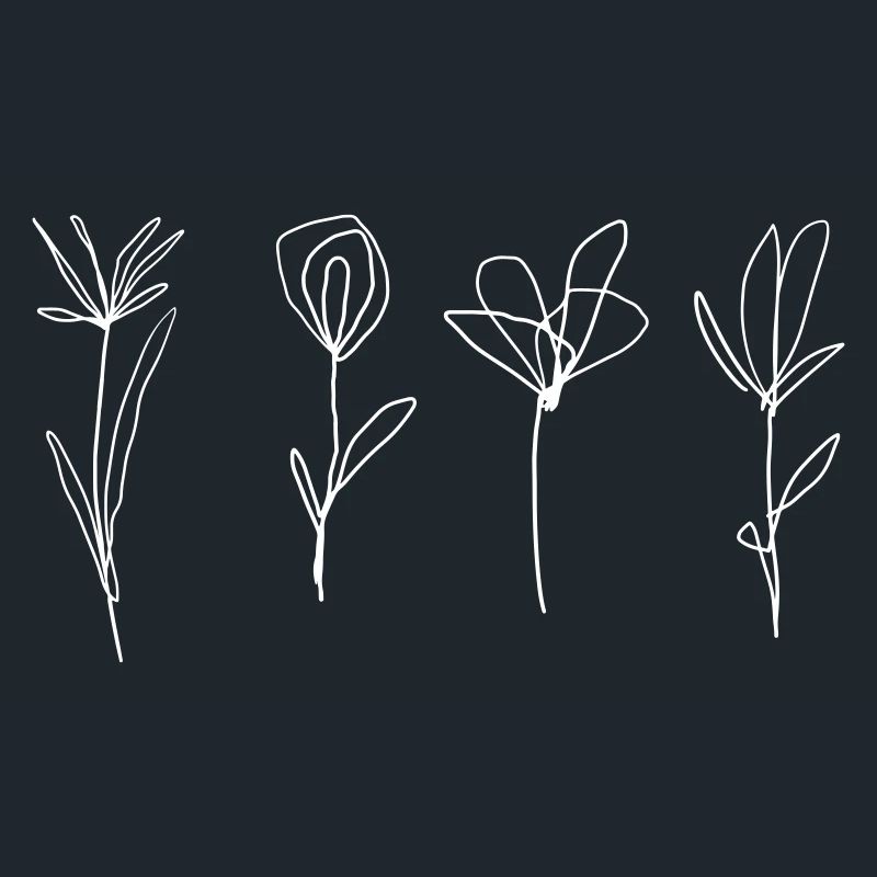 Abstrakte Blumen