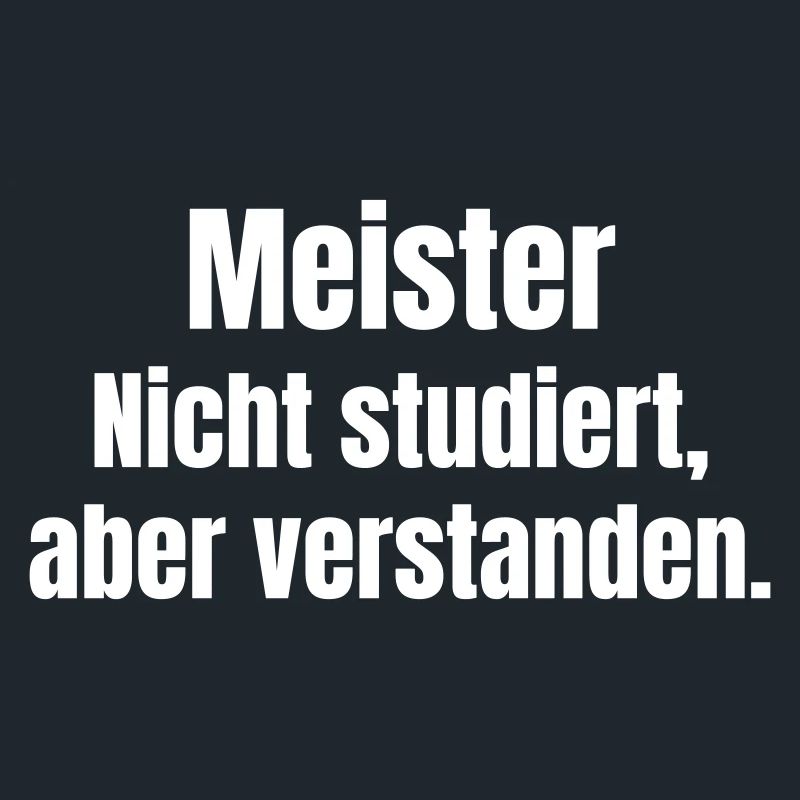 Master not studied – understood