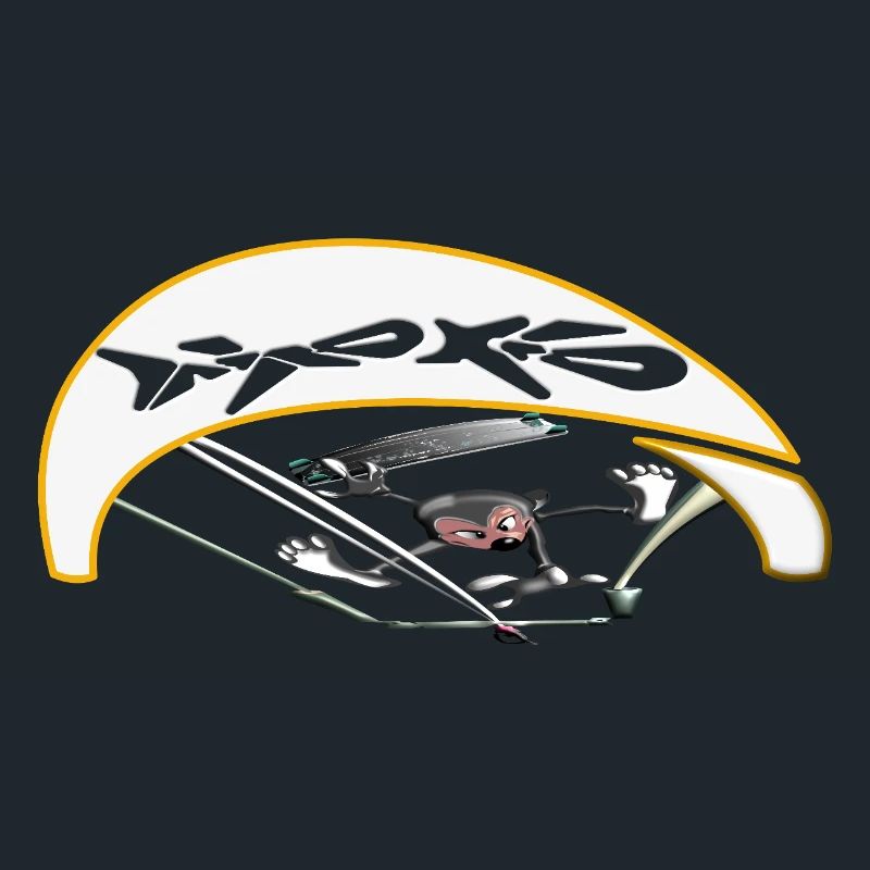 Kiter actif avec trajectoire dynamique