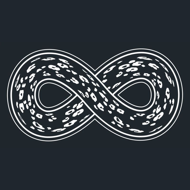 Leopard Infinity with Double Border
