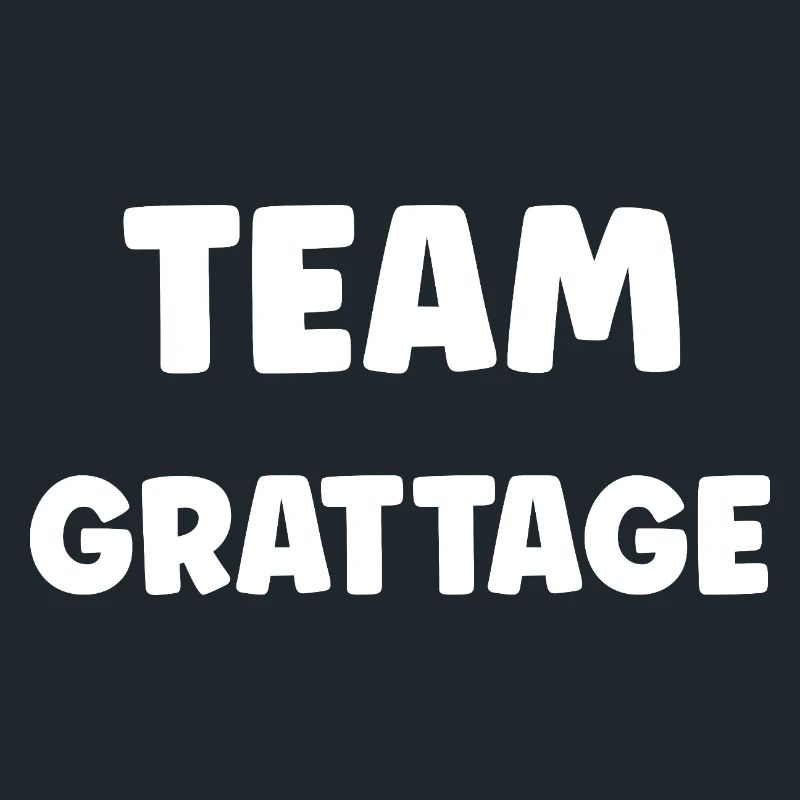 Team Grattage: Noir sur Blanc