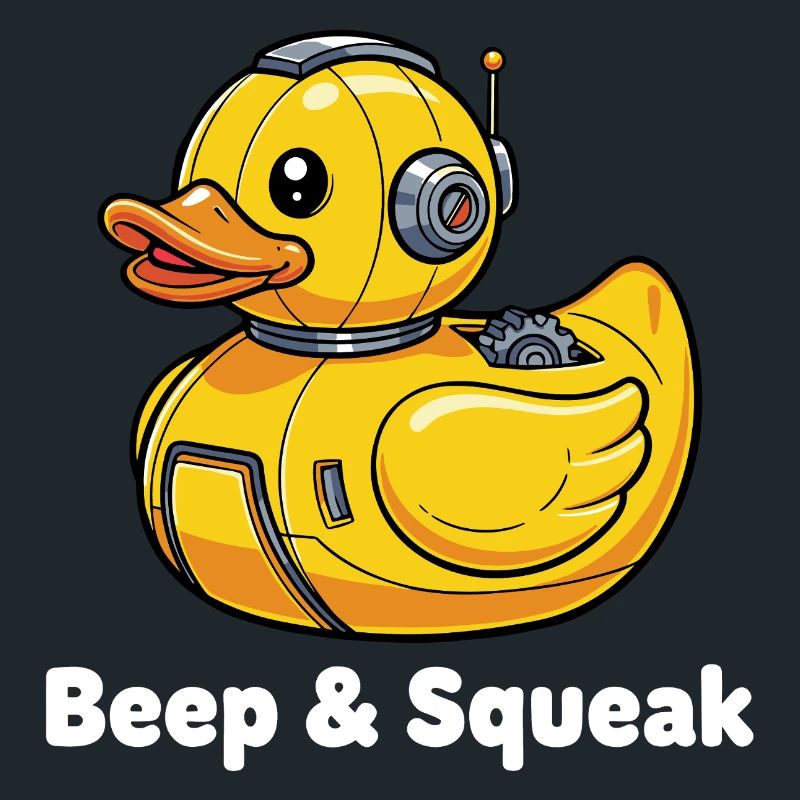Beep & Squeak Robot Duck