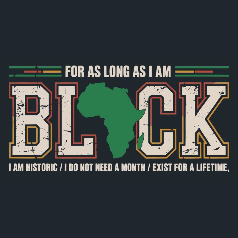 Fierté Afro Black History Month Vintage