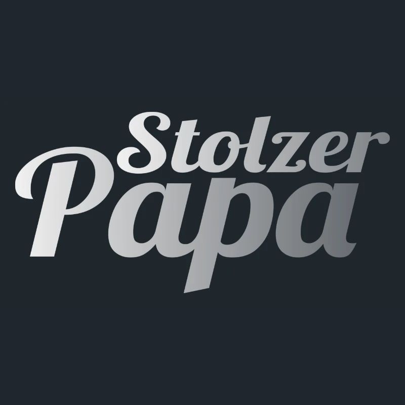 Stolzer Papa