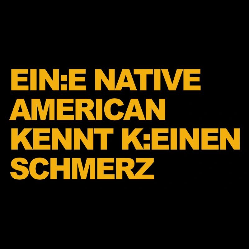 WOKE SATIRE: Ein Indianer kennt keinen Schmerz