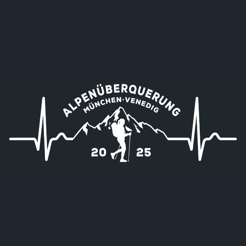 Alpenüberquerung 2025 München Venedig, Wandern