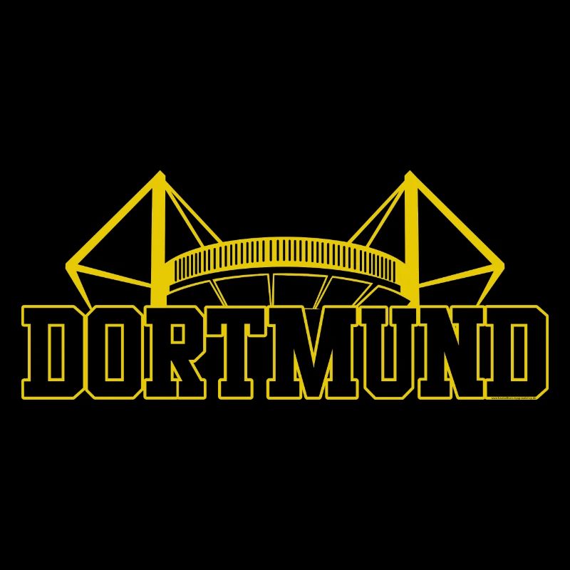 Fan du stade de Dortmund