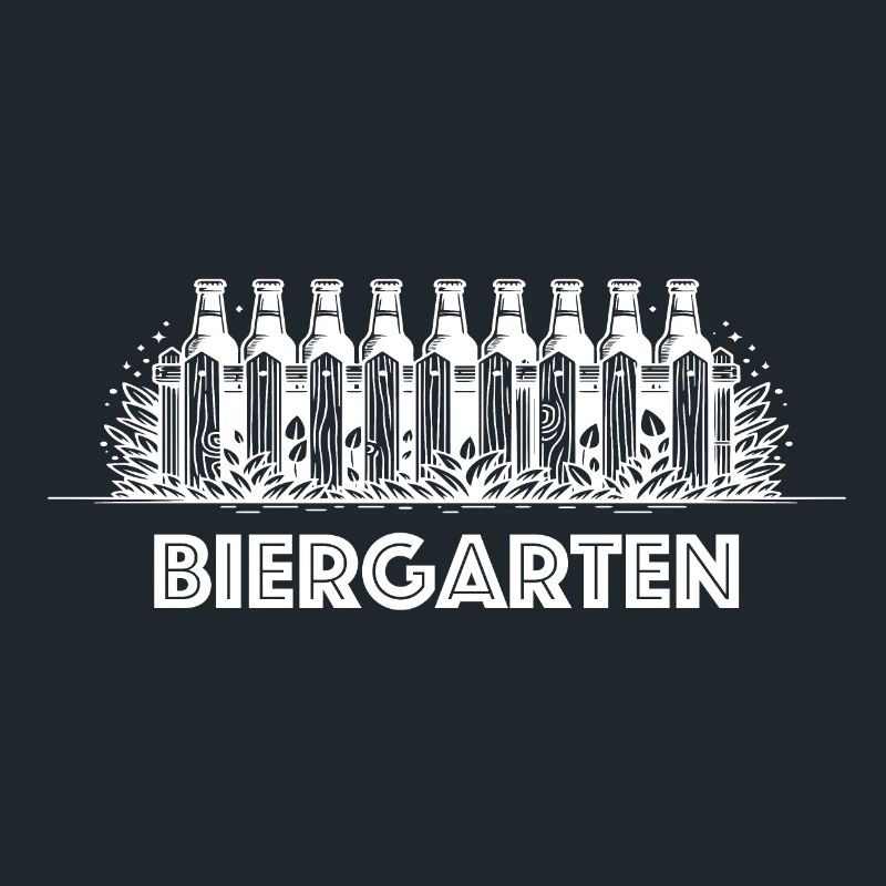 biergarten bier wortspiel biertrinker