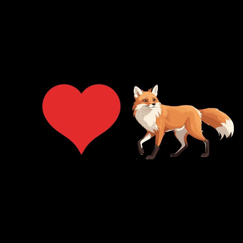 J’aime les renards - Cute Pet Design
