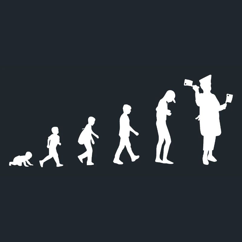 Évolution de bébé à boucher / métier
