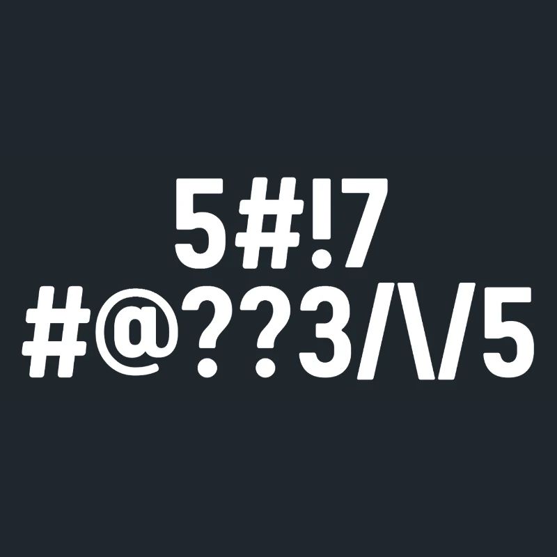 Scheiße passieren codiert