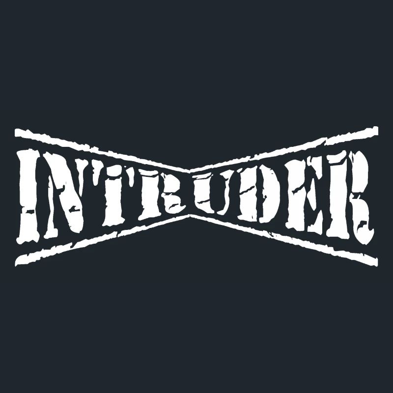 intrus hacker intrus clan sticker ordinateur