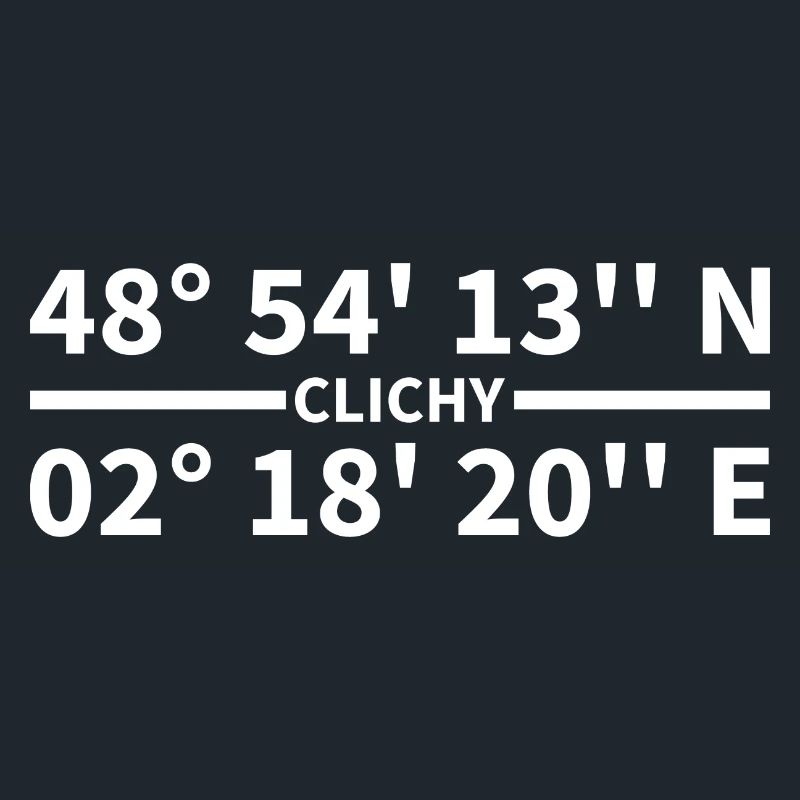 Clichy coordinates