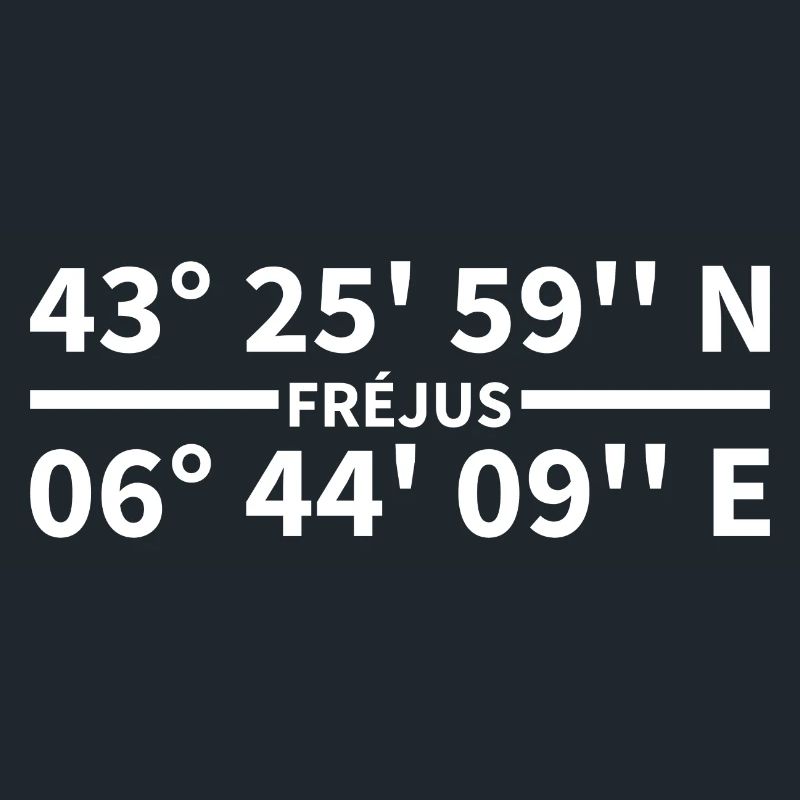 Coordonnées de Fréjus