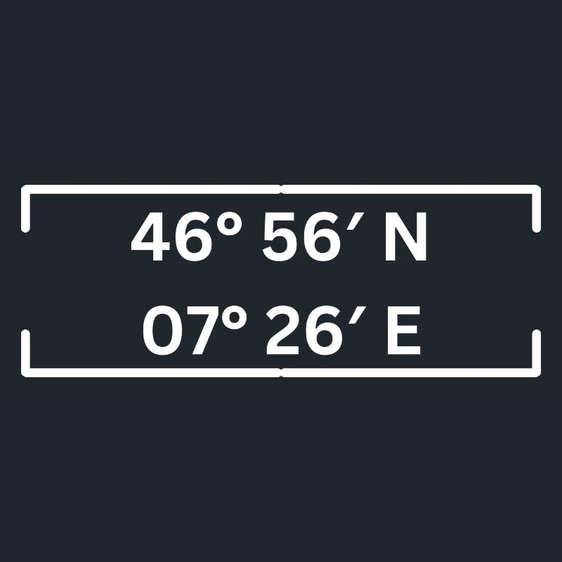 Coordinates Bern Minimalist