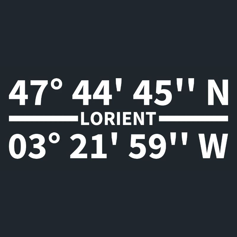 Coordonnées de Lorient