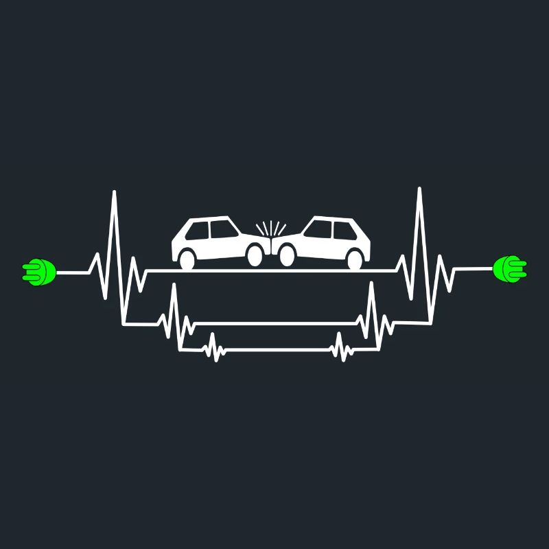 Gefährlicher E-Auto Unfall