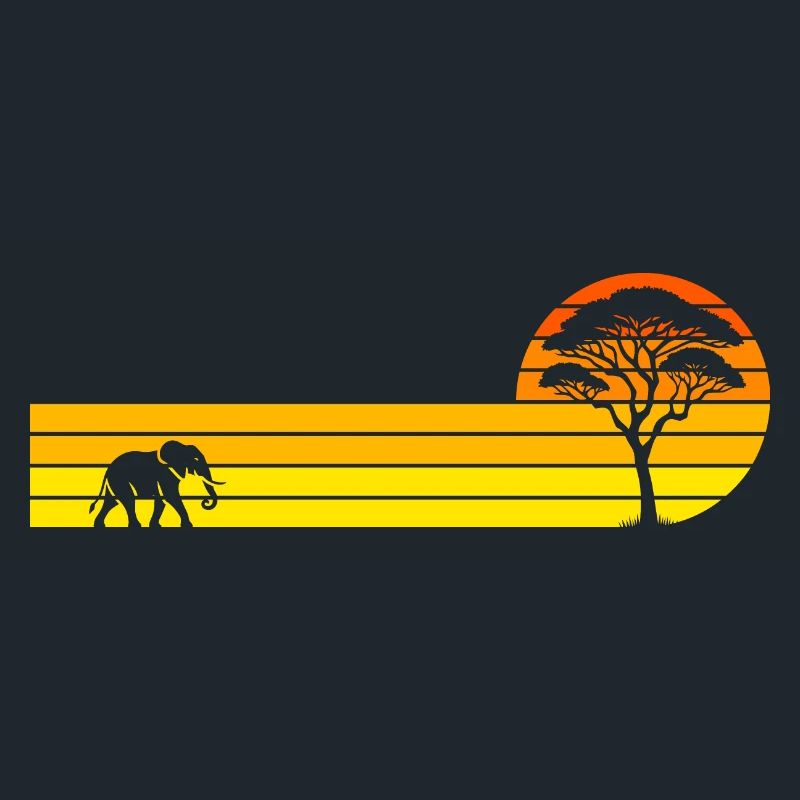 African sunset