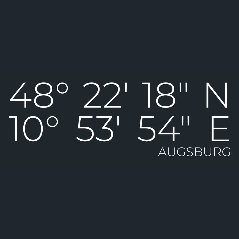 Coordinates Augsburg