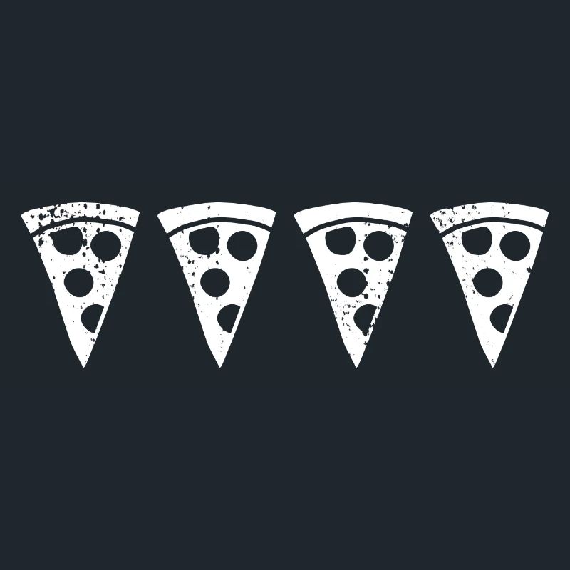 Retro Pizzastück