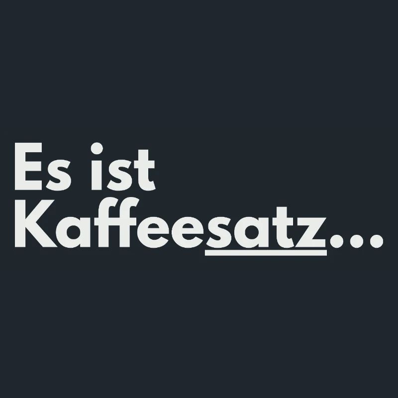 C’est une faute de conception de marc de café