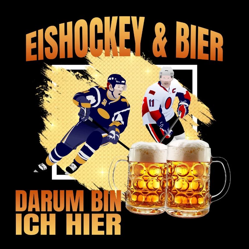 Eishockey und Bier - Darum bin ich hier