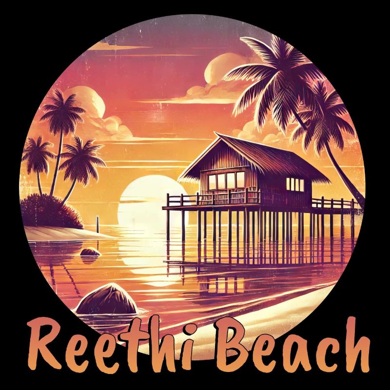 Reethi Beach Maldives Sunset Paradise