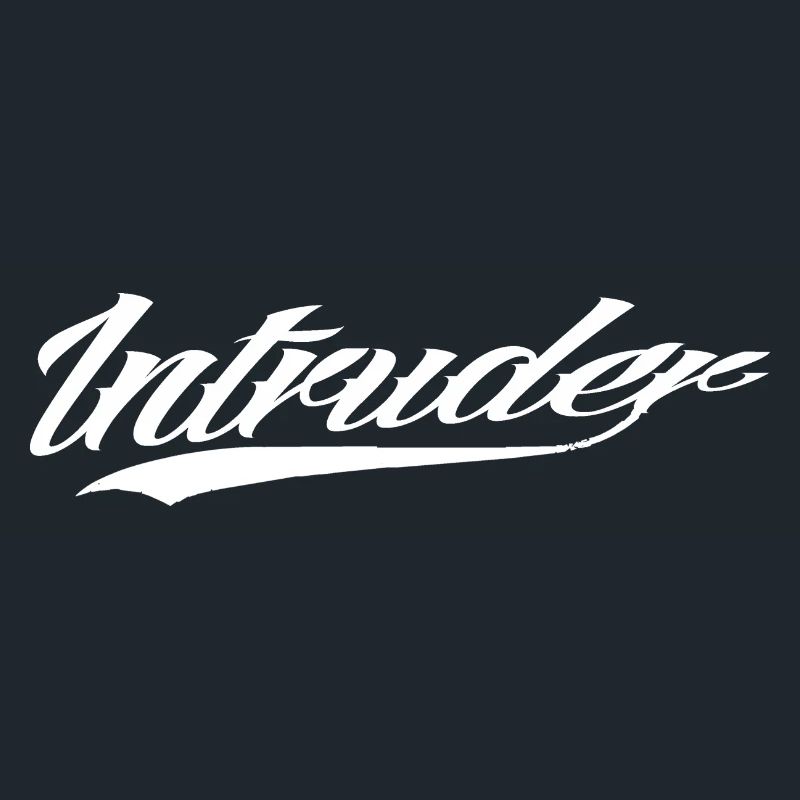 intruder hacker eindringling clan sticker computer